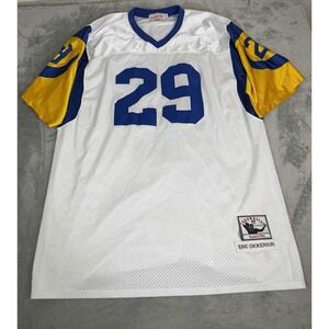 Los Angeles Rams Eric Dickerson Mitchell & Ness Jersey Men's Size 60 White